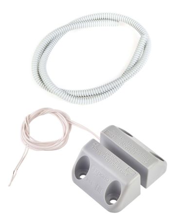 Извещатель охранный точечный магнитоконтактный ИО 102-20 Б2П, кабель в пластмассовом рукаве