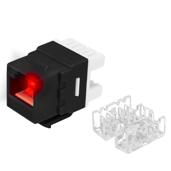 Модуль коммутационный ЛЮ-МКП-6Н.8К19, тип Keystone 180° Навигатор, UTP, кат.6