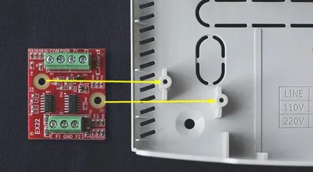 Преобразователь EX22 проводных шлейфов для подключения пожарных извещателей