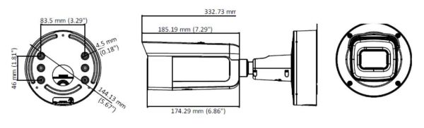 Антивандальная уличная IP-видеокамера 2Мп HikVision DS-2CD2623G0-IZS
