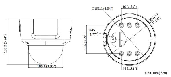 Купольная IP-камера 6Мп Hikvision DS-2CD3765FWD-IZS (2.8-12 мм) с вариофокальным объективом и ИК-подсветкой до 40 м