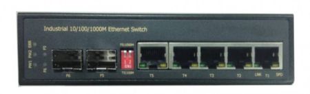 Промышленный коммутатор Gigabit Ethernet Osnovo SW-7052/I на 6 портов