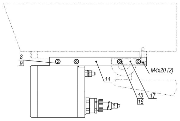 Прожектор инфракрасный периметровый Тахион ПИП-50/20 ВБ исп.88 А, взрывозащищенный