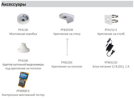 IP-видеокамера 4Мп Dahua DH-IPC-HDW1431T1P-0360B-S6 с ИК-подсветкой 30 м