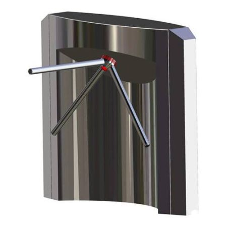 Трехштанговый тумбовый турникет-трипод Gotschlich Calypso 3-Arm (6CAL3AEC)