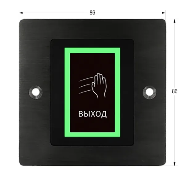 Бесконтактная кнопка выхода ProxWay PW-704 B врезная