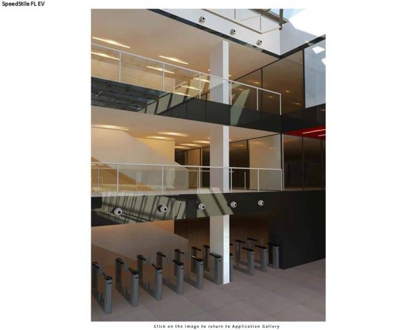 Автоматизированная проходная Gunnebo SpeedStile FL EV с корпусом 1500 мм