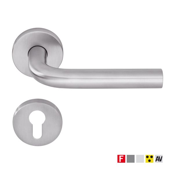 Комплект нажимных ручек dormakaba OGRO Premium 8100 для сплошных дверей Комплект нажимных ручек dormakaba OGRO Premium 8100 для сплошных дверей