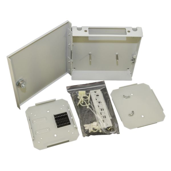 Бокс оптический Hyperline FO-WBY-8UN-MI универсальный, настенный на 8 портов