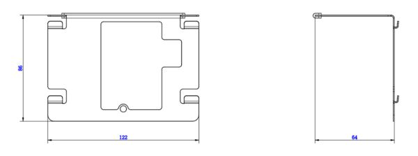 Настольный кронштейн для домофонов HikVision DS-KABH9510-T