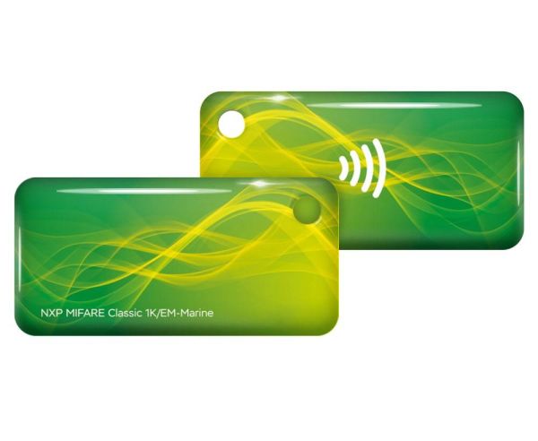 Брелок комбинированный EM-Marine + Mifare DESFire EV2, 8k