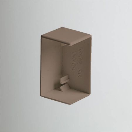 Заглушка Рувинил ЗГЛ-40х16-К (коричневый) для РКК-40х16