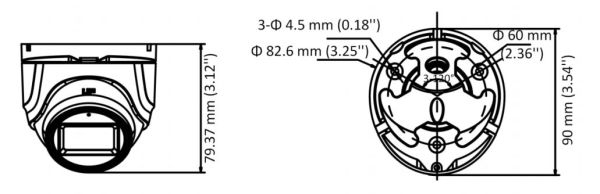 Уличная 5Мп HD-TVI видеокамера HiWatch DS-T503A (3.6 мм) с микрофоном