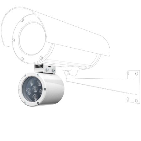 Прожектор инфракрасный периметровый Тахион ПИП-25/45 ВБ исп.88, взрывозащищенный