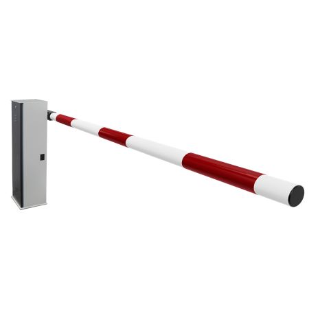Шлагбаум автоматический PERCo GS14 с круглой стрелой 3 м и встроенной системой обогрева