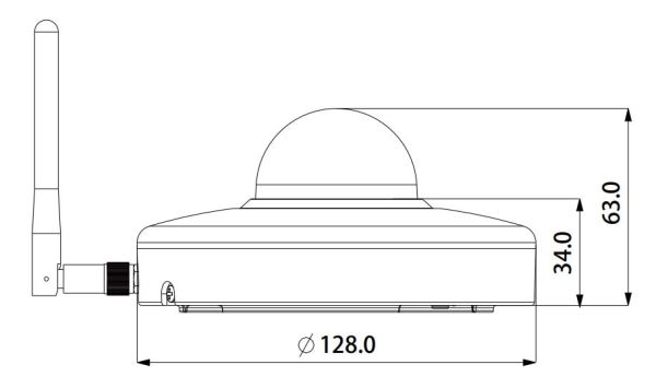 IP-видеокамера PTZ 2Мп Dahua DH-SD1A203T-GN-W