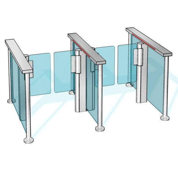 Сенсорный барьер Kaba Argus HSB-E11, 1 проход