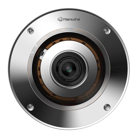 Панорамная антивандальная Fisheye IP-видеокамера 12Мп Wisenet XNF-9010RS (1.08 мм) в корпусе из нержавеющей стали Панорамная антивандальная Fisheye IP-видеокамера 12Мп Wisenet XNF-9010RS (1.08 мм) в корпусе из нержавеющей стали