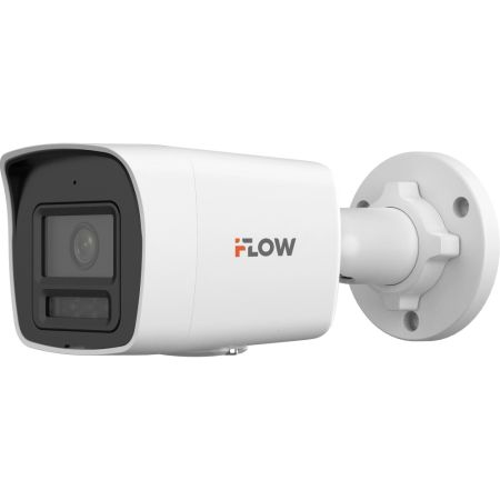 IP-камера 4Мп iFlow F-IC-1642CMZ4(2.8-12mm) уличная, WDR, с микрофоном и двойной подсветкой до 50 м