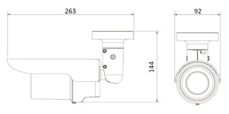 Уличная 5Мп IP-камера Beward BD4780RVZ