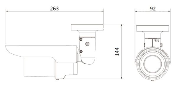 Уличная 5Мп IP-камера Beward BD4780RVZ