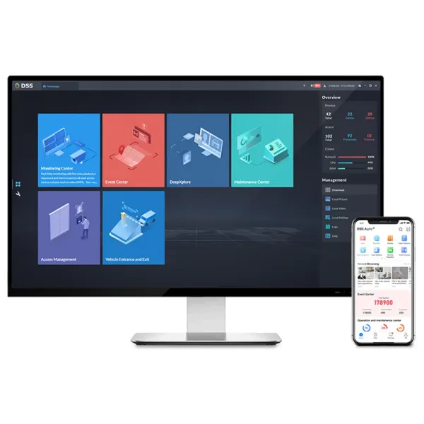 Программное обеспечение Dahua DSS Professional DSS8PRVB, базовая лицензия на 16 видеоканалов