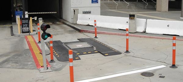 Система досмотра днища автомобилей SecuScan перемещаемая