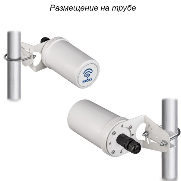 Роутер Kroks Rt-Pot DS m4 со встроенным модемом LTE cat.4