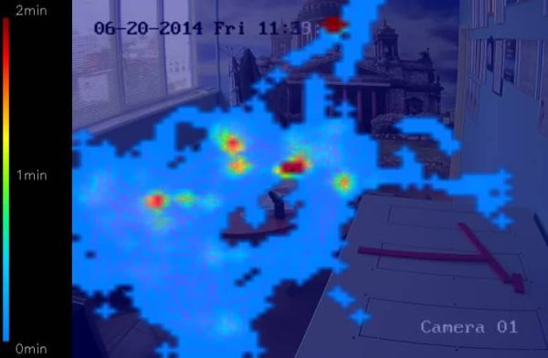 Модуль анализа движения посетителей в кадре Trassir Kinetic Map Модуль анализа движения посетителей в кадре Trassir Kinetic Map