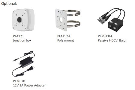 HD-CVI видеокамера 2Мп Dahua DH-HAC-HFW3231EP-ZH HD-CVI видеокамера 2Мп Dahua DH-HAC-HFW3231EP-ZH