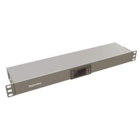 Микропроцессорная контрольная панель Hyperline TMP-230V/2w-RAL7035, 1U, 19''