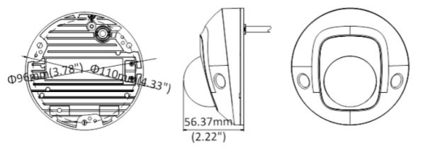 Антивандальная Wi-Fi IP-видеокамера 5Мп HikVision DS-2CD2555FWD-IWS (4 мм) Антивандальная Wi-Fi IP-видеокамера 5Мп HikVision DS-2CD2555FWD-IWS (4 мм)
