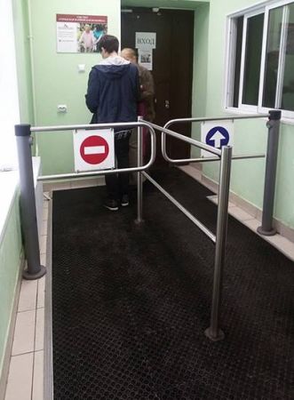 Калитка электромеханическая без привода PERCo WHD-05R (створка 900 мм)