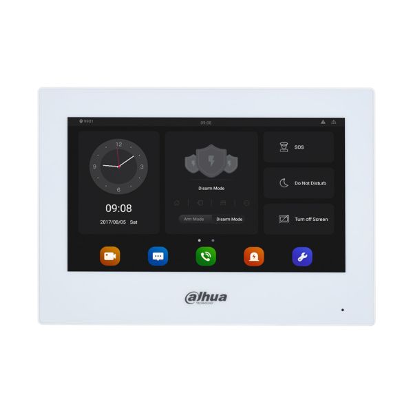 IP-видеодомофон сенсорный 7" Dahua DHI-VTH5321GW-W, на Android