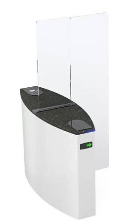 Боковой модуль раздвижного турникета Came Sliding Gate SG90, 900 мм, створка 2000 мм (SG90TS)