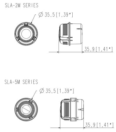 Видеомодуль Wisenet SLA-2M2800Q 2Мп f=2,8 мм для камеры PNM-9002VQ