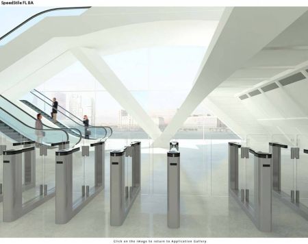 Автоматизированная проходная Gunnebo SpeedStile FL BA с корпусом 1500 мм Автоматизированная проходная Gunnebo SpeedStile FL BA с корпусом 1500 мм