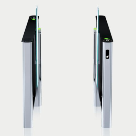 Турникет PERCo-ST-01 "Скоростной проход" с распашными створками PERCo-ATG-425 (ширина створки 425 мм)