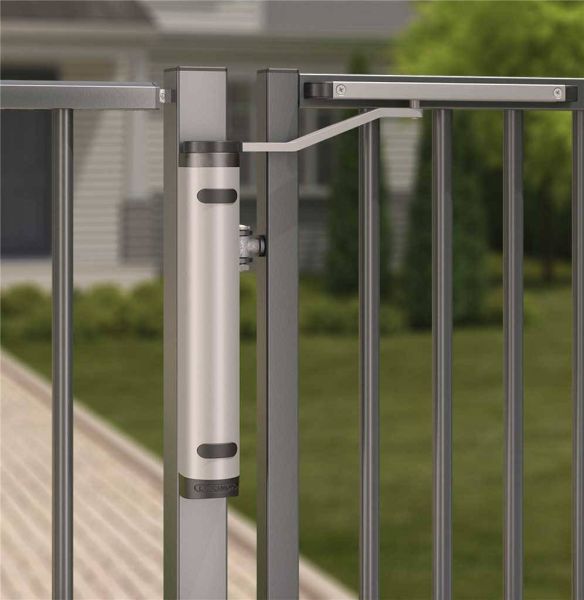 Гидравлический вертикальный доводчик Locinox Verticlose-2 для петель на 90° и 180° Гидравлический вертикальный доводчик Locinox Verticlose-2 для петель на 90° и 180°