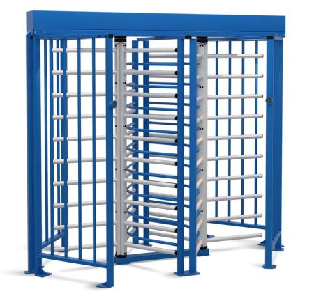 Турникет полноростовой двухпроходной PERCo-RTD-20.2 уличный с электромеханическим приводом