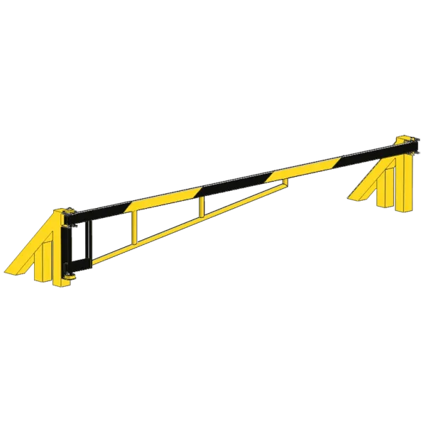 Противотаранный шлагбаум ПШГ-СБ (Л) 5000 горизонтальный, механический, 3,5 тонны