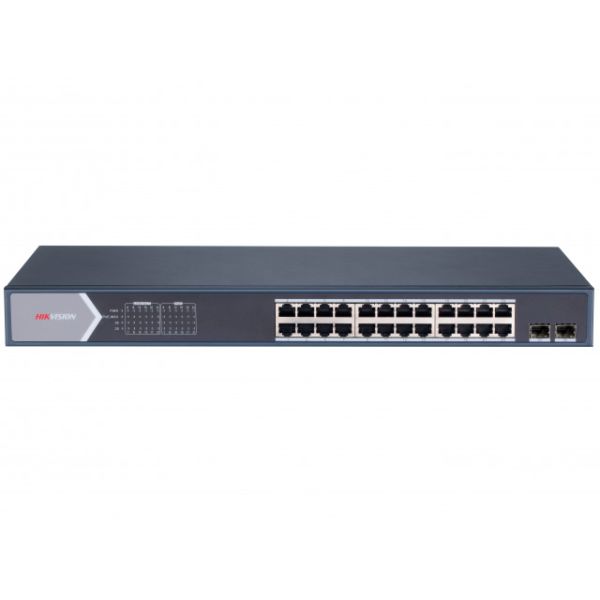 Интеллектуальный управляемый 24-портовый PoE-коммутатор HikVision DS-3E1526P-SI