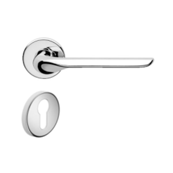 Комплект ручек dormakaba CHOP CP12Y с накладкой под евроцилиндр Комплект ручек dormakaba CHOP CP12Y с накладкой под евроцилиндр