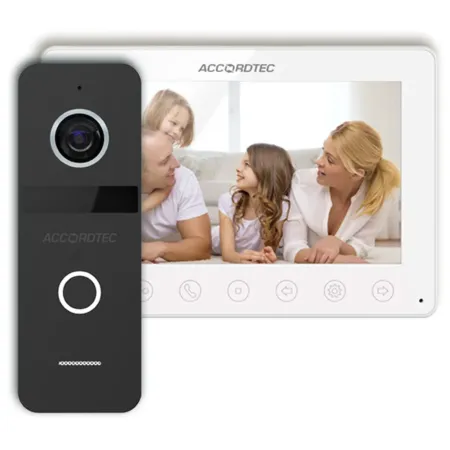 Комплект домофонии AccordTec AT-home7 WH-BL