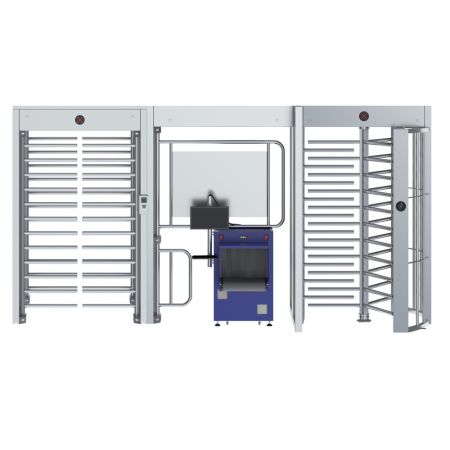 Полноростовой шлюзовой распашной турникет Блокпост Спектр СТ 6