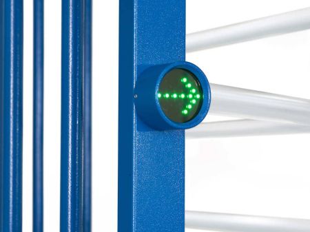 Турникет полноростовой двухпроходной PERCo-RTD-20.2 уличный с электромеханическим приводом