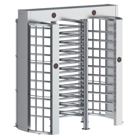 Полноростовой двухпроходной роторный турникет Блокпост Спектр СТ 2А автоматический