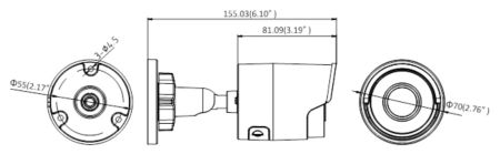 Уличная IP-видеокамера 8Мп HikVision DS-2CD2085FWD-I (4 мм)