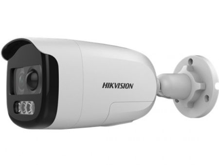 Уличная HD-TVI видеокамера 2Мп HikVision ColorVu DS-2CE12DFT-PIRXOF (3.6 мм) с сиреной, строблампой и PIR-датчиком Уличная HD-TVI видеокамера 2Мп HikVision ColorVu DS-2CE12DFT-PIRXOF (3.6 мм) с сиреной, строблампой и PIR-датчиком