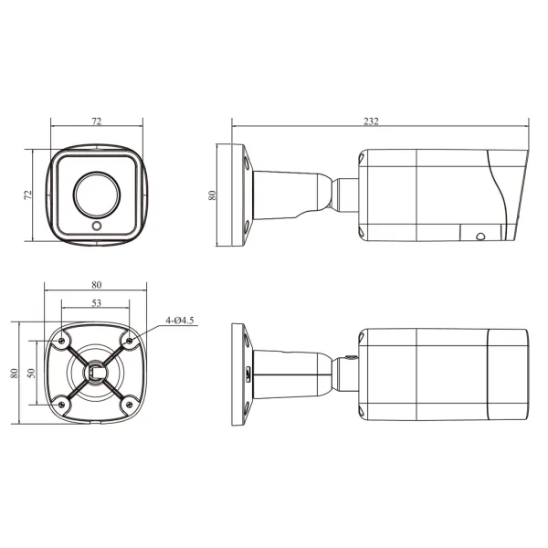 IP-видеокамера 2Мп RVi-2NCT2369 (2.7-13.5) IP-видеокамера 2Мп RVi-2NCT2369 (2.7-13.5)